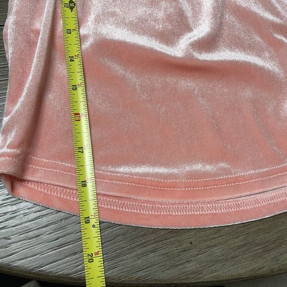 Eros Velour Barbiecore Sweater Dress Jumpsuit Long Sleeved Hoodie Pink Size XS - Picture 11 of 11